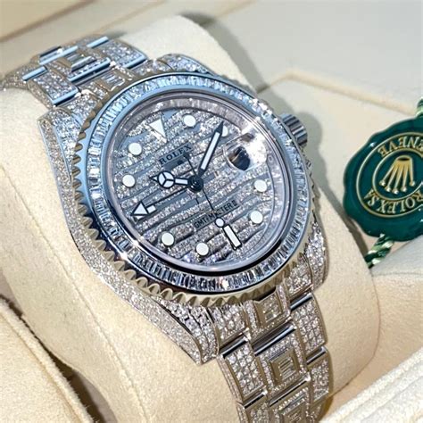 iced out rolex chrono24|iced out rolex price.